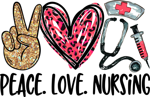 Free Free 112 Peace Love Nursing Svg Free SVG PNG EPS DXF File