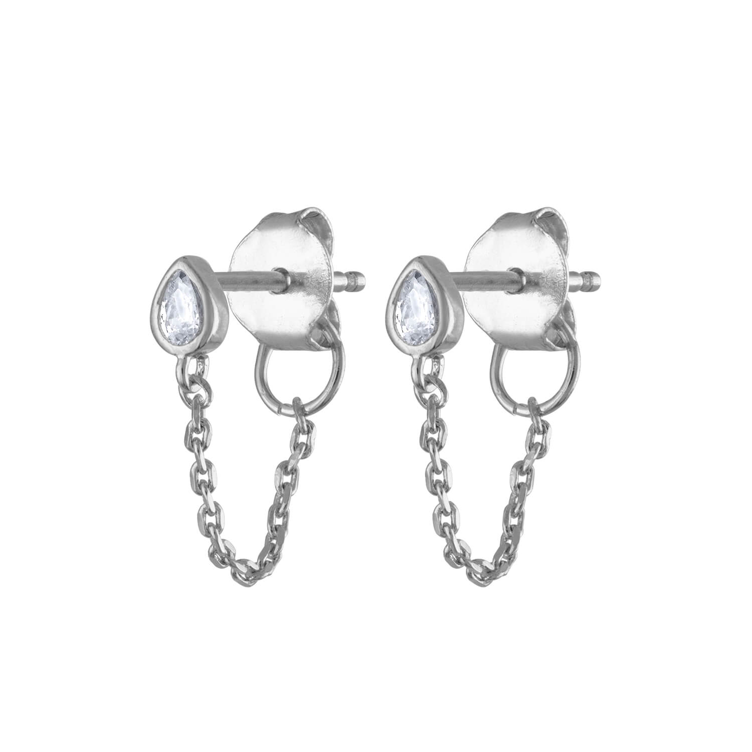 Colette Earrings in Sterling Silver