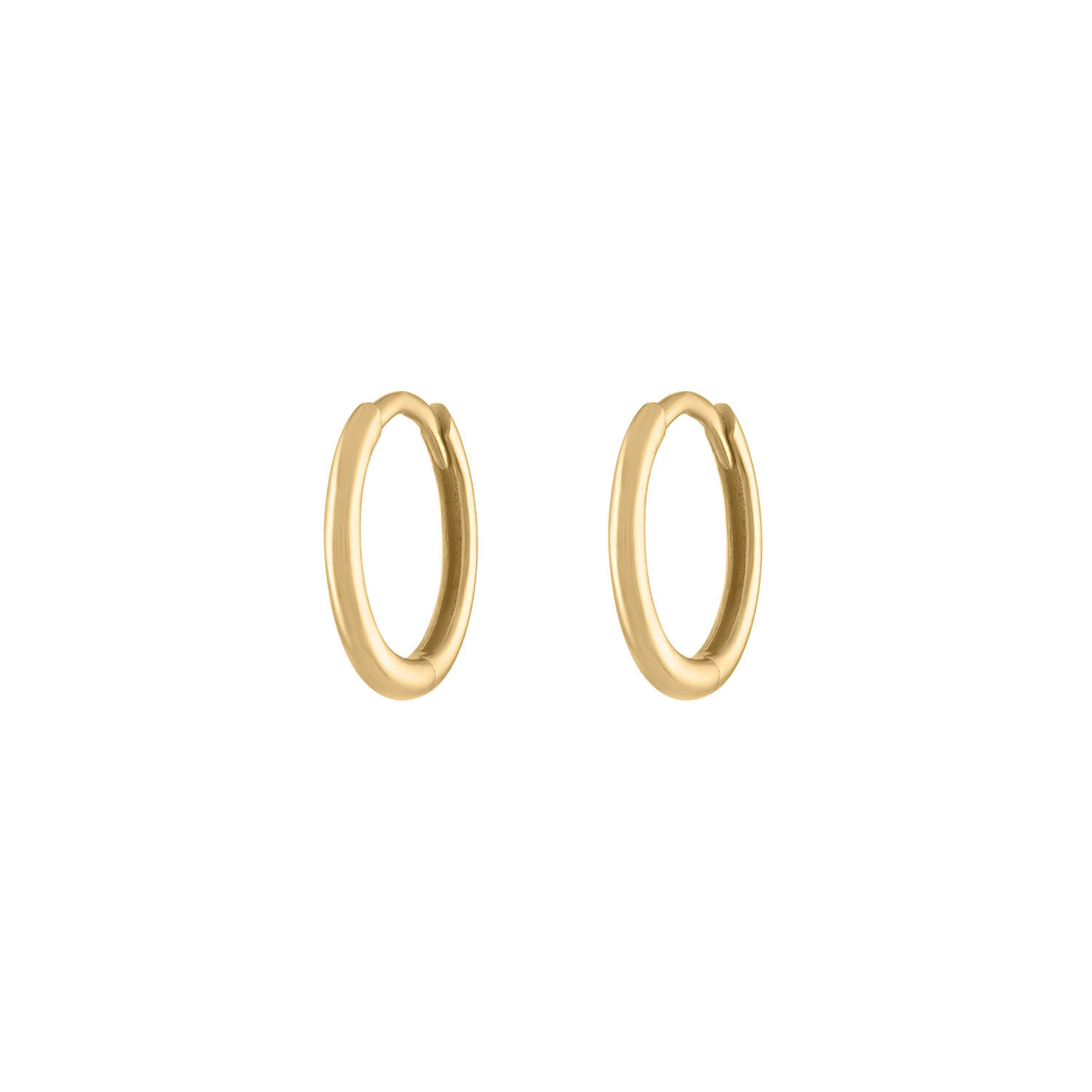 Classic Huggie Hoops in 14k Gold | Maison Miru