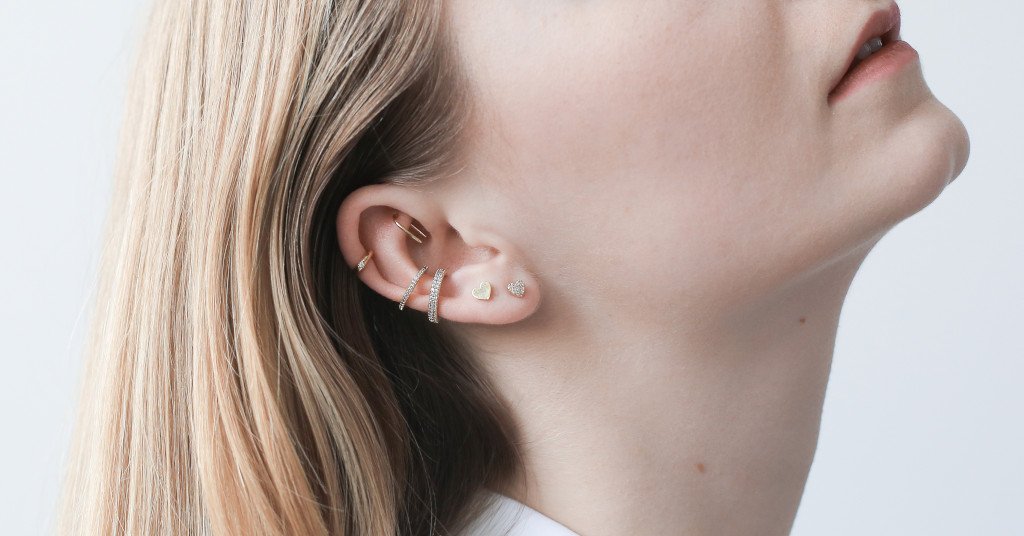 Ear piercing and earring style