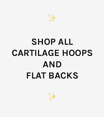 Shop All Cartilage Hoops and Flat Backs