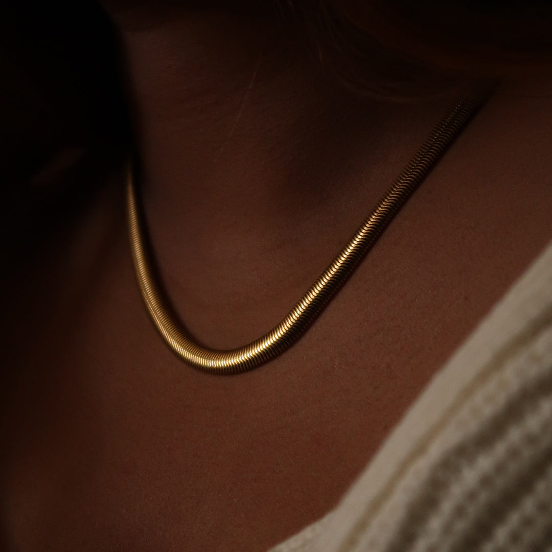 Infinite Necklace, Gold / 36 at Maison Miru