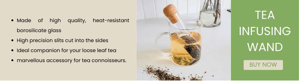 Tea infusing Tea Wand for loose leaf tea