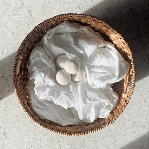 eco laundry and washing with dryer ball | us and the earth
