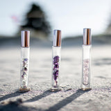 Set of 3 Essential Oil Crystal Gemstone Roller Bottle - 10ml (Longer)Eco Lifestyle - Us and the Earth
