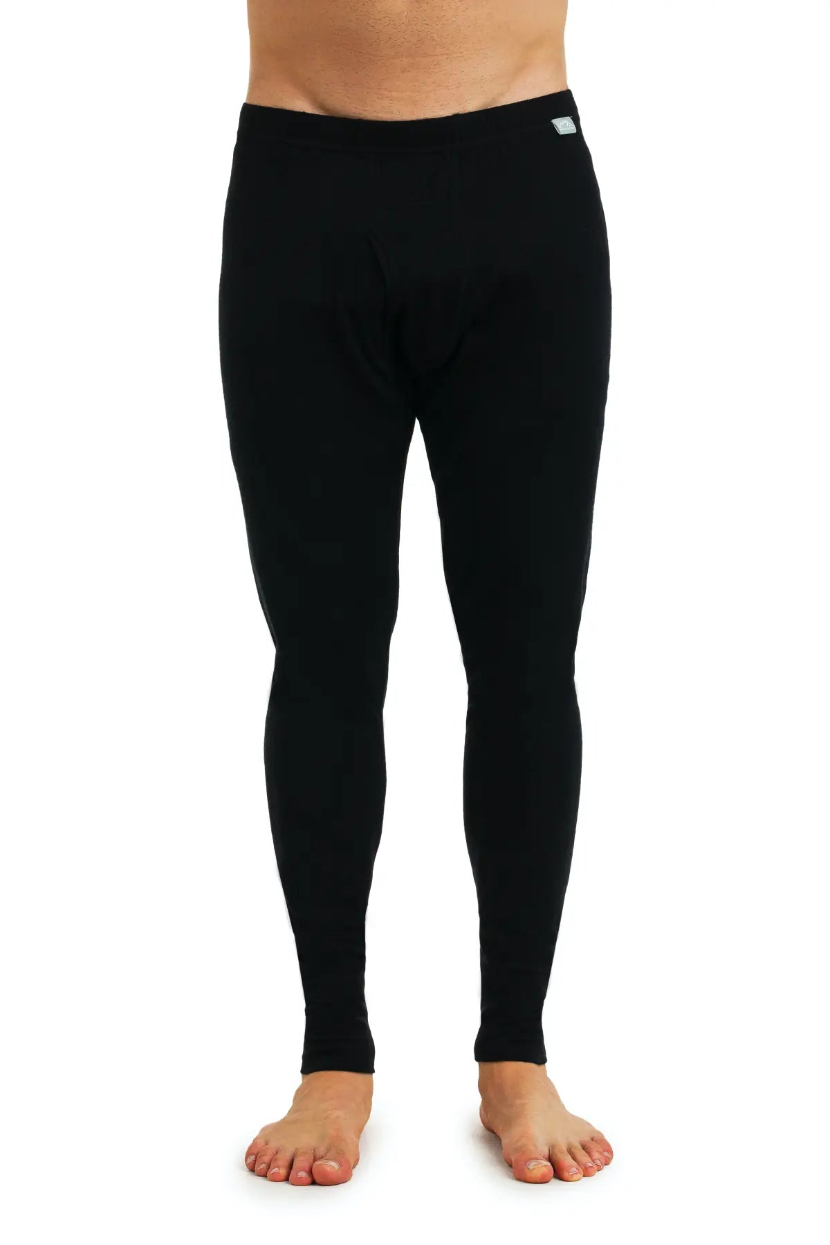 Merino Wool Pants - Heavyweight Base Layer Black