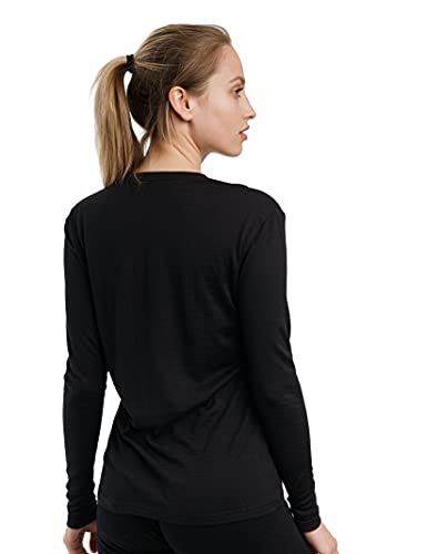 MERIWOOL Women's Merino Wool Heavyweight Baselayer Bottom - Black/XS :  : Clothing, Shoes & Accessories