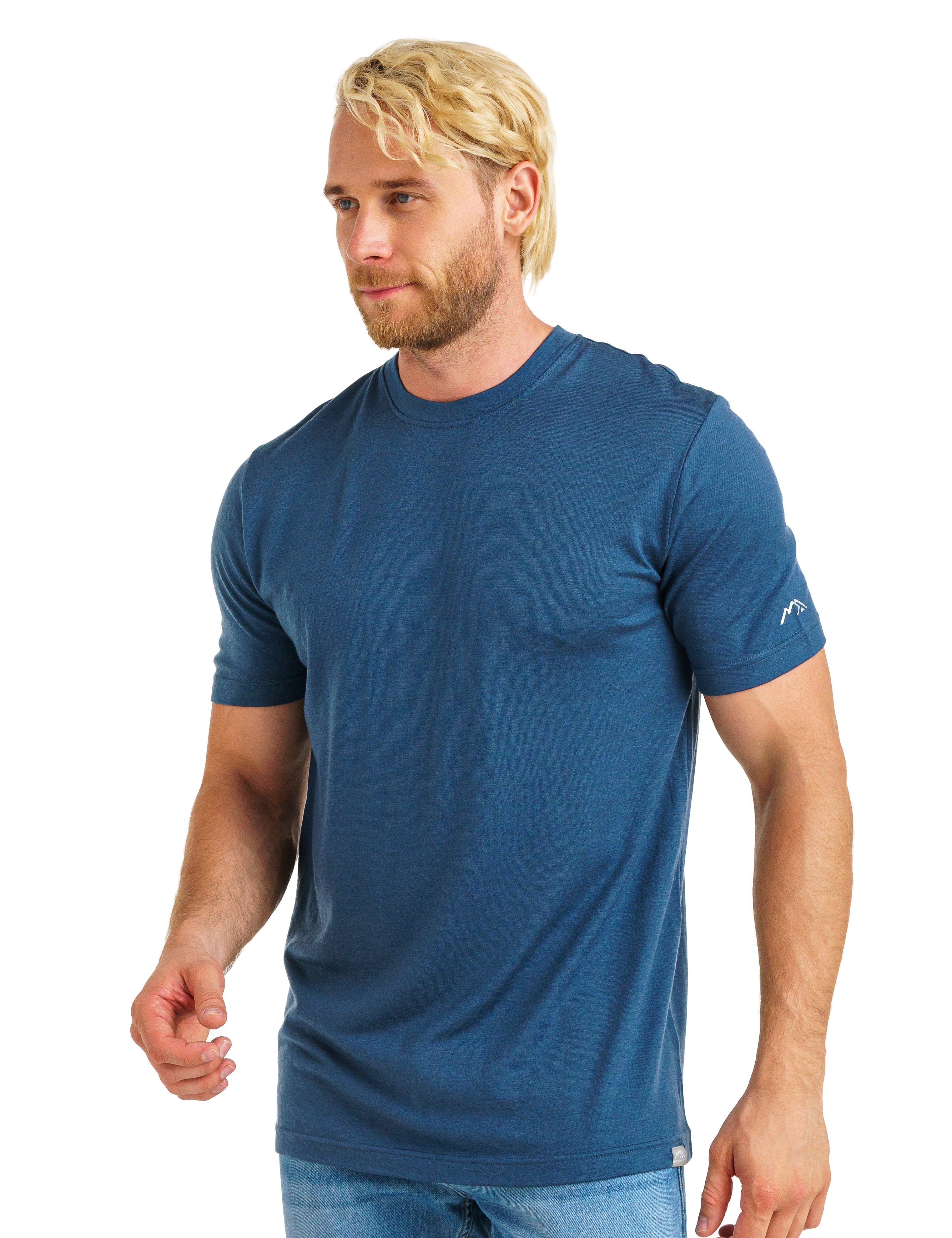 Men's Merino Wool T-shirt Emerald Green – Merino Tech