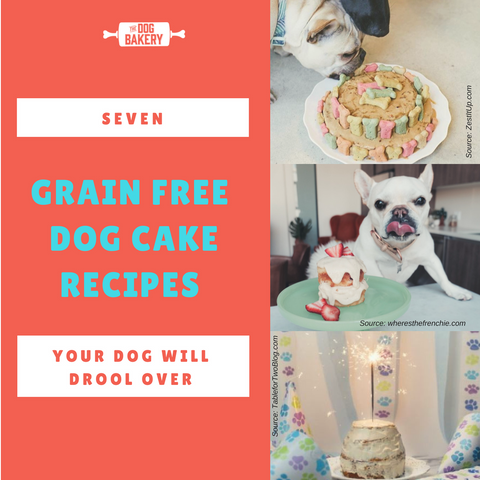 Grain free cake for dogs