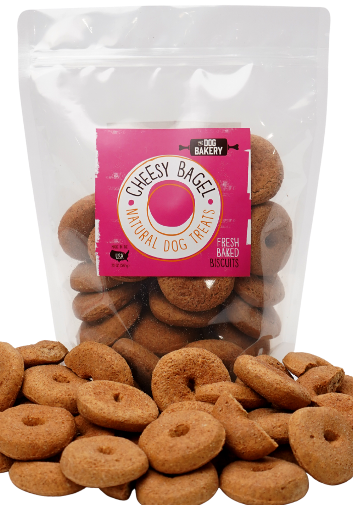 Image of Cheesy Bagel Natural Dog Treats