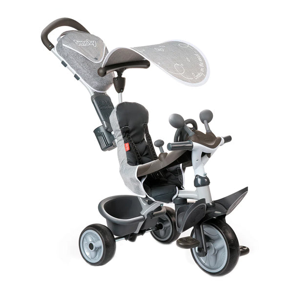 Triciclo  Baby Driver Confort Cinzento