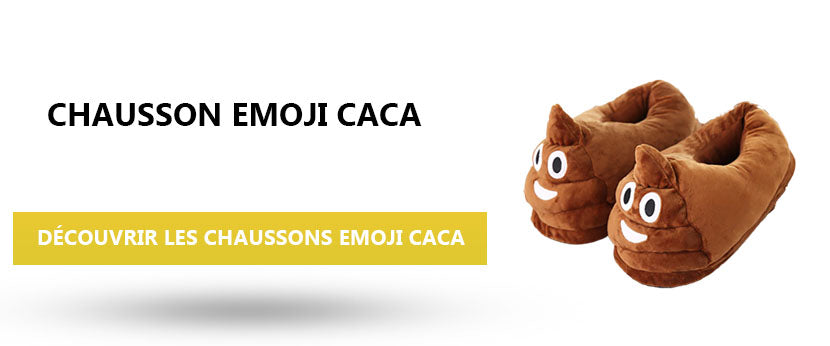 Chausson Emoji Caca