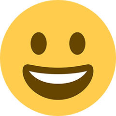 Emoji Visage souriant