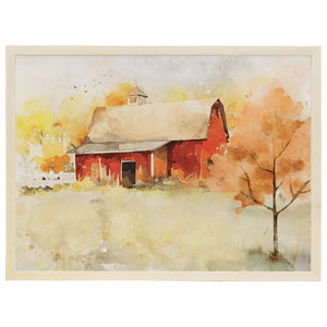 Fall Barn Scene - Simply Devine Gifts and Decor