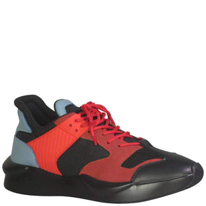 red and black designer sneakers