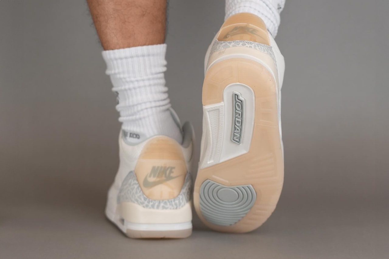 The Nike Air Jordan 3 Craft Ivory Oozes Luxury