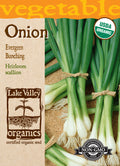 Organic Evergreen White Bunching Onion (Pkt)