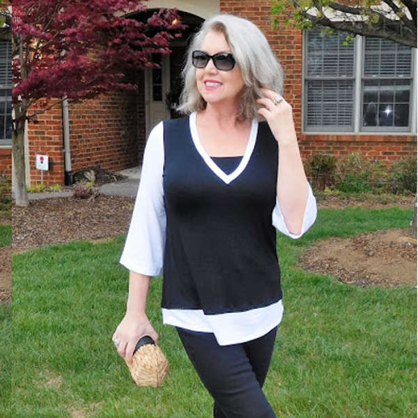 Layered Look! - By Susan, from Fifty, not Frumpy – Covered Perfectly