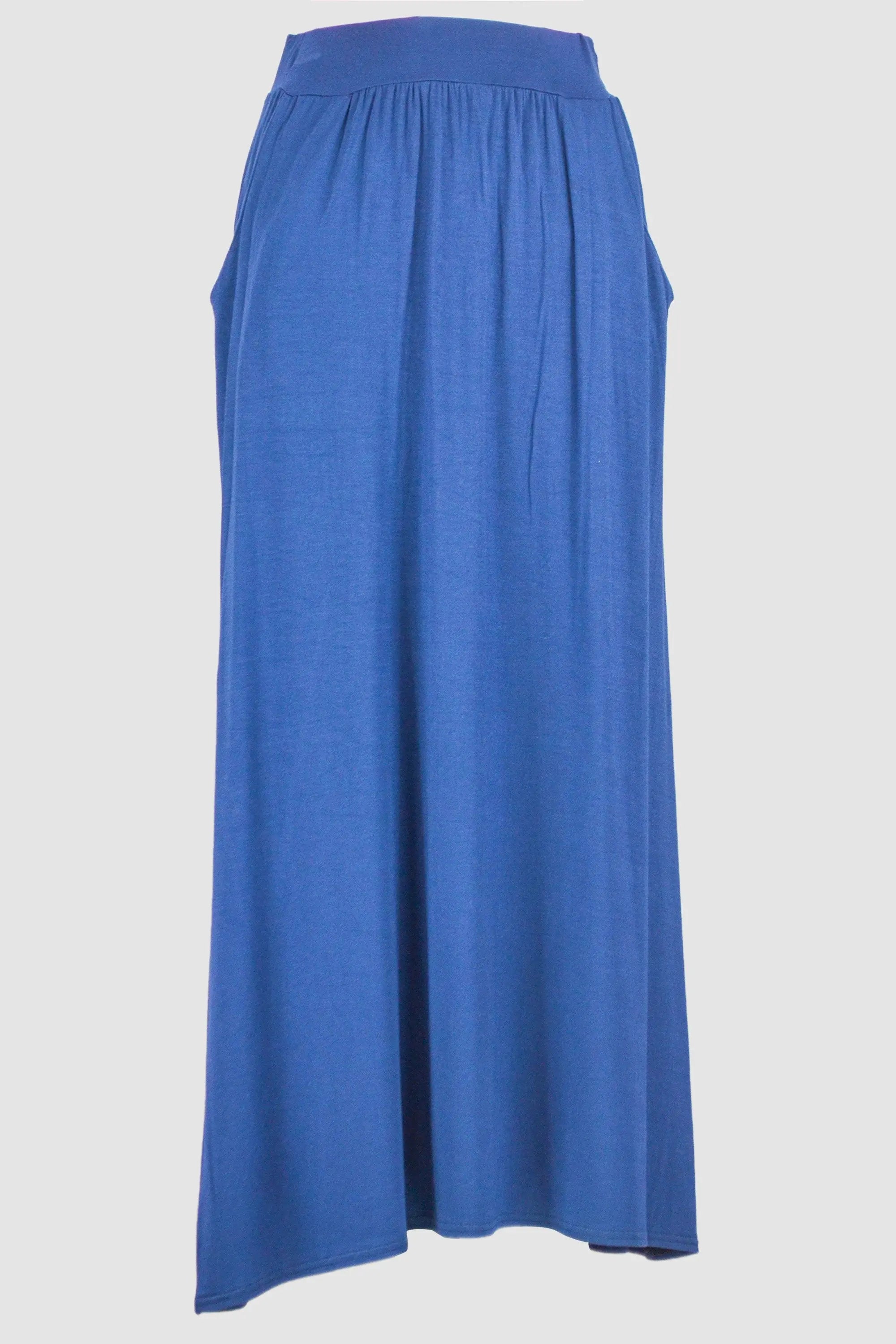 Blue Jersey Straight Skirt | Almanaar Islamic Store – almanaar Islamic ...