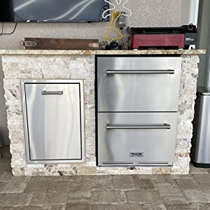 Thor Kitchen 24 Undercounter Drawer Refrigerator (TRF2401U)