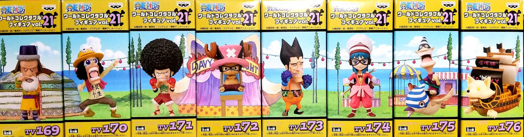 One Piece Wcf Vol 21 Tv169 Tv176 8 Figures Japan Deal World