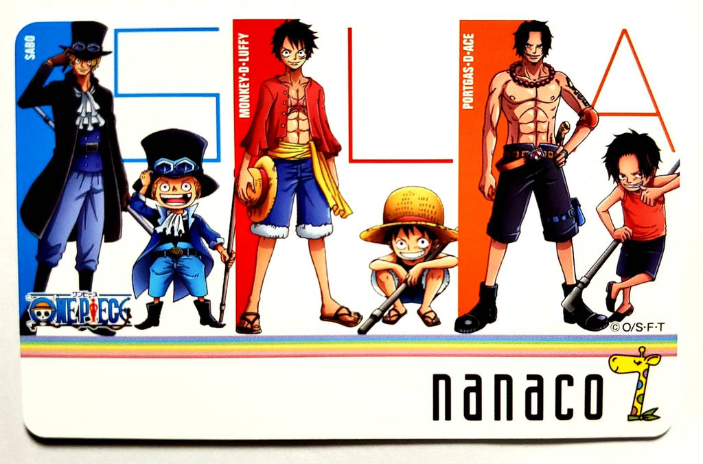 One Piece Nanaco Card Clear File Full Set Seven Eleven Limited Desi Japan Deal World