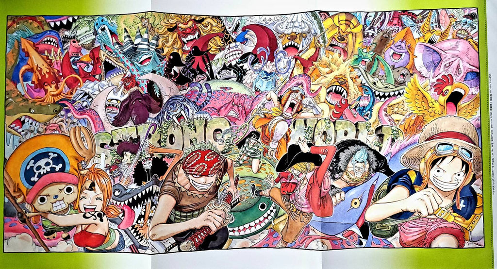 Book One Piece Color Walk 6 Gorilla Poster Japan Deal World