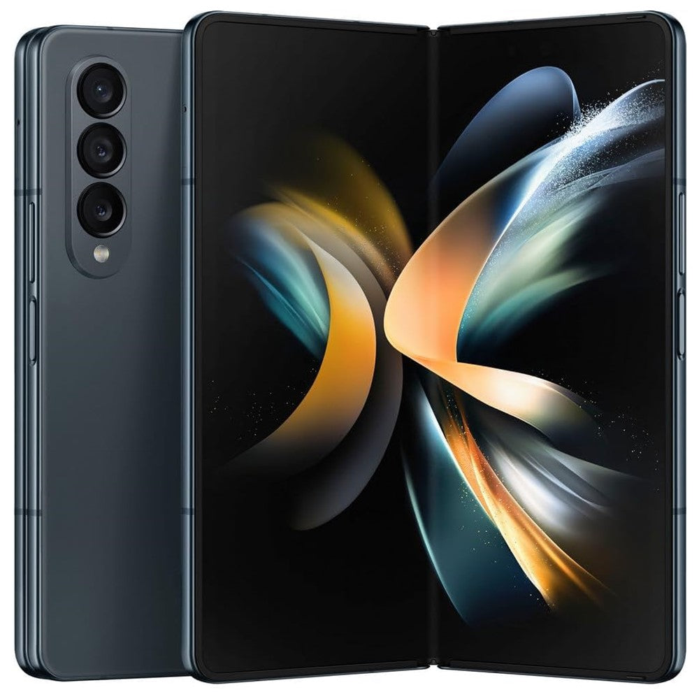 SAMSUNG Galaxy Z Fold4 5G (512GB, 12GB) 7.6" Fully Unlocked *READ DESCRIPTION* (Renewed | Smart Saver, Gray Green)