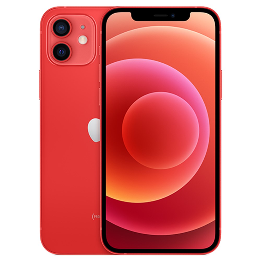 Apple iPhone 12 5G (256GB, 4GB) 6.1" OLED, 5G / 4G LTE Fully Unlocked for Global-FOR PARTS (For Parts | Non-Functional, Red)