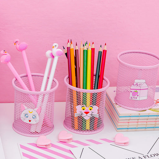 girly pen holder