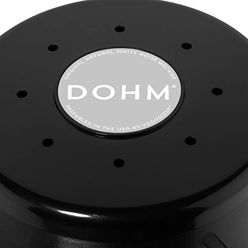 Yogasleep Dohm Classic Black The Original White Noise Machine Soot Ninelife Europe