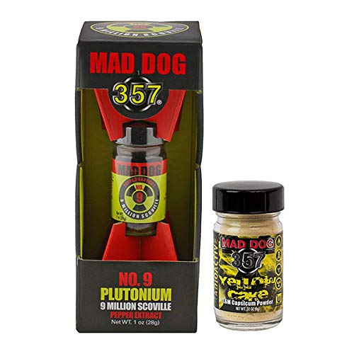 Mad Dog 357 No 9 Plutonium 9 Million Scoville Pepper Extract With Jar Ninelife Europe