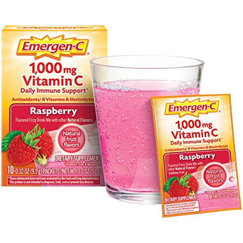 Emergen C Dietary Supplement With 1000mg Vitamin C Raspberry Flavor Ninelife Europe