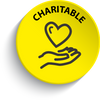 charitable company badge