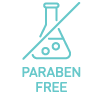 paraben free product badge