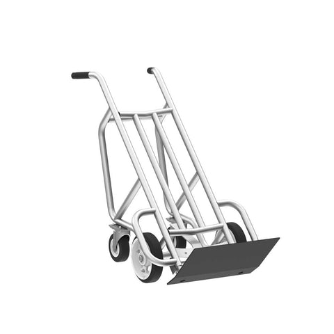 Valley Craft 4-Wheel Deluxe Commercial Hand Trucks, Spring-Loaded Shoe