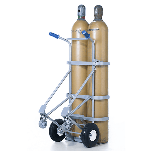 1 Cylinder Capacity, 500 lb Load Capacity, Standard Cylinder Hand Truck -  2MPV2