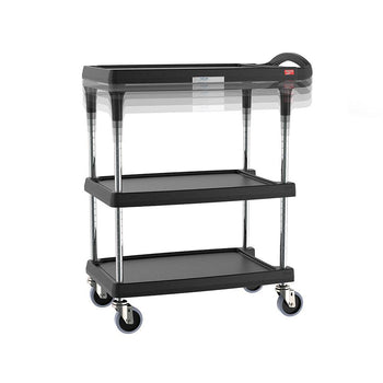 MetroMax i 2-Shelf and 3-Shelf Industrial Plastic Shelving Utility Carts -  Metro