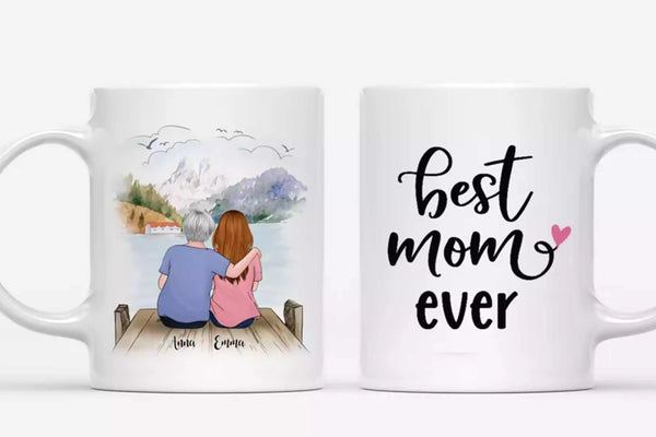 Best Mom Ever Personalized Mom Mug 11OZ White