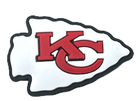 FOCO Kansas City Chiefs Team Shoe Charms Five-Pack