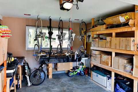 Garage bike storage