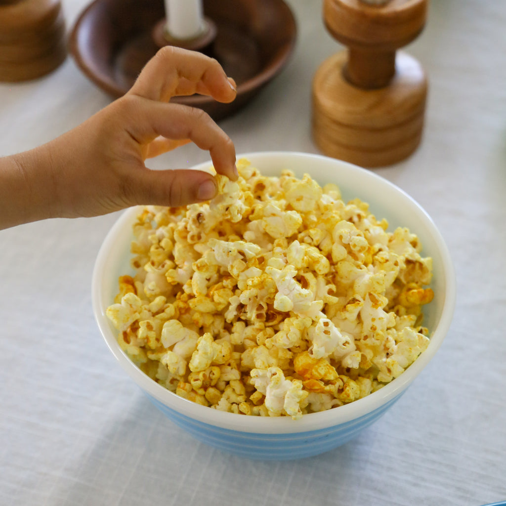 NC Made Cookbook Club: Popcorn with Turmeric, Black Pepper & Nutritional Yeast