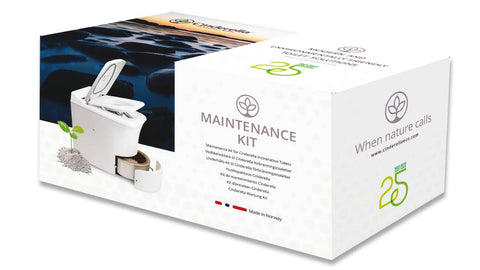 Cinderella incinerating toilet maintenance kit for off-grid cabins cottages and camps