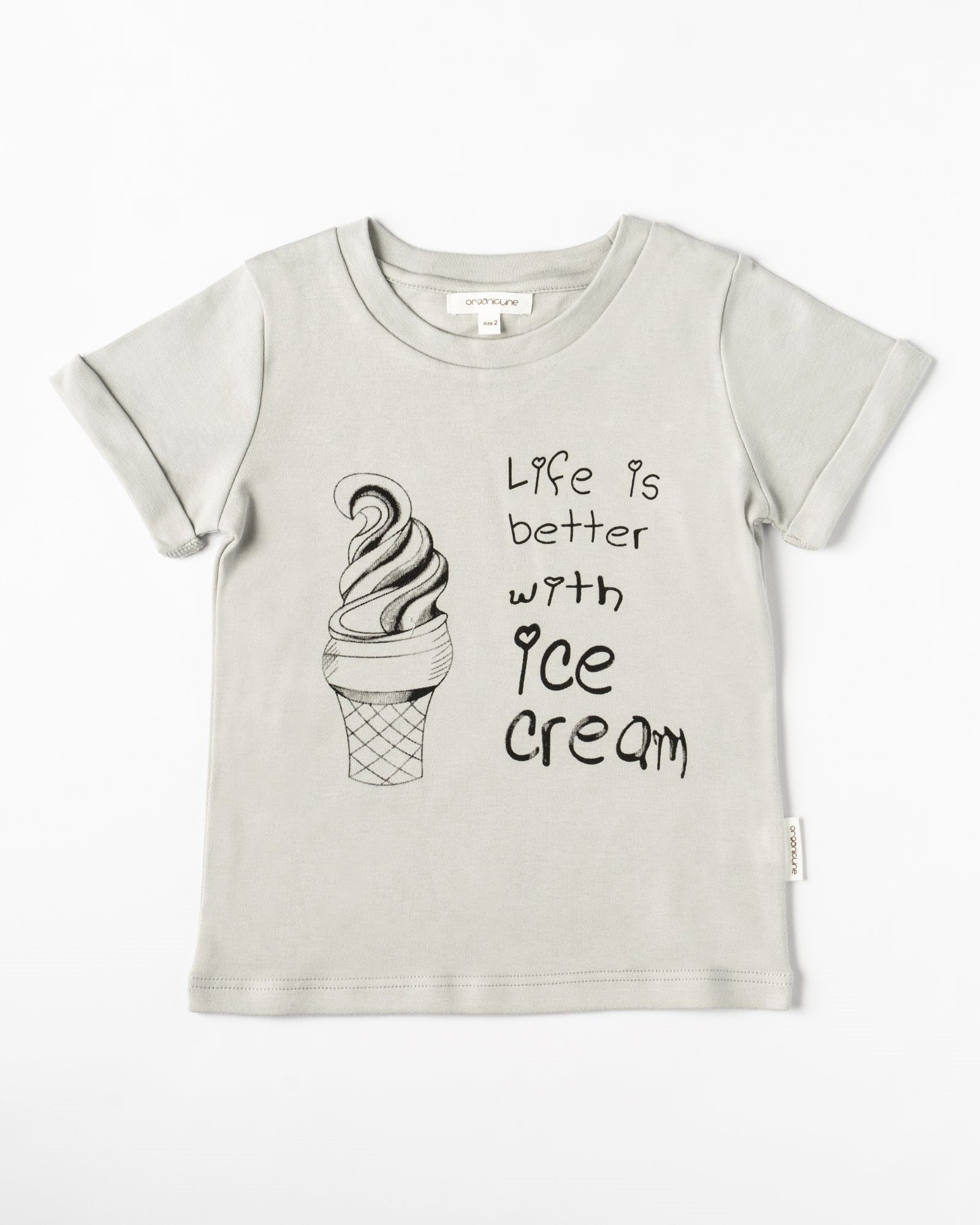 Organic Cotton Ice Cream T-Shirt | Organicline