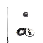 Bundle - Antenne de toit RoG® Black Edition 80 cm pour GPS Garmin + base magnétique + capuchon de protection