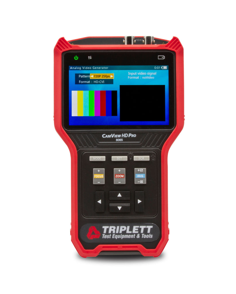 Triplett CamView Pro HD™ Analog Security Camera Tester 8065