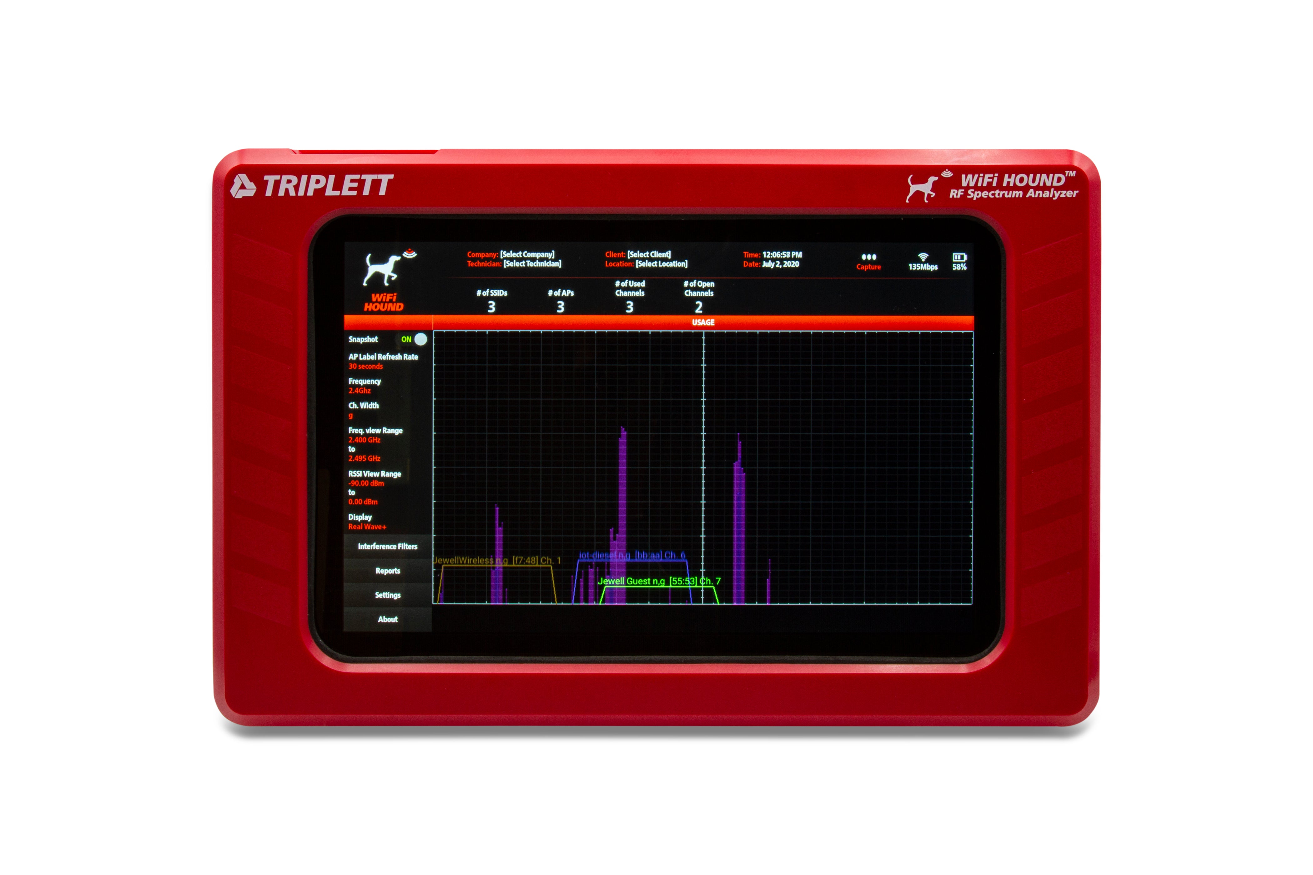 stock pro tools frequency analyzer