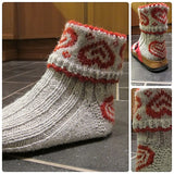 ValentineSox / Valentinragger by Wenche Roald