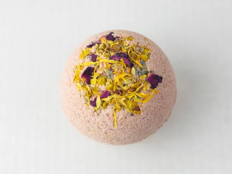 wildflower bath bombs