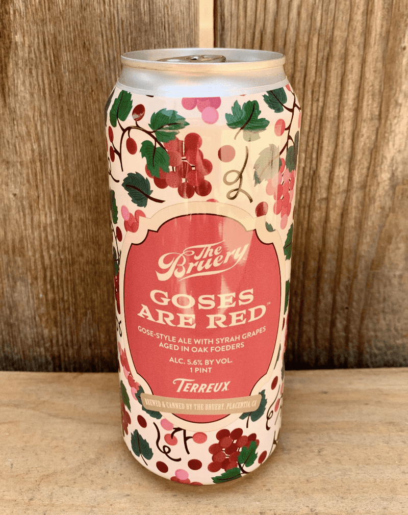 Bruery Terreux Goses Are Red Beer Can